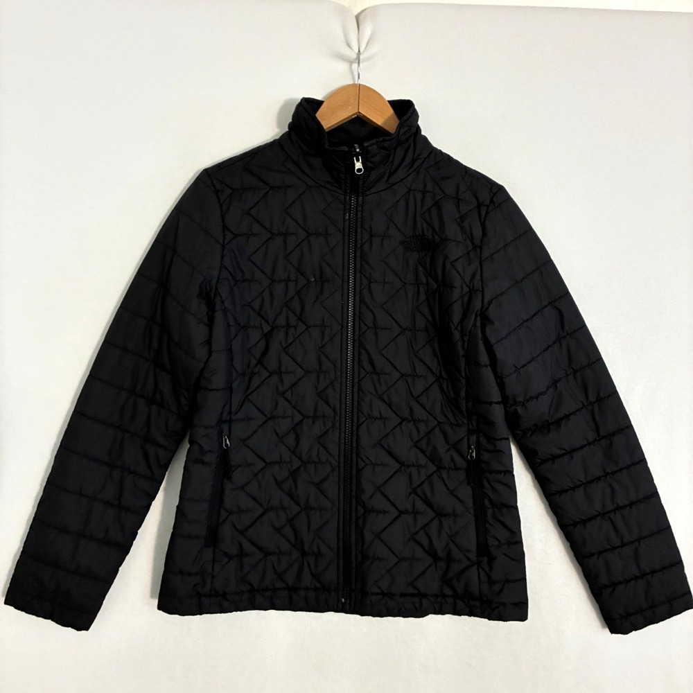 North Face Bombay Puffer Jacket Womens M Quilted Full Zip Active Gorpcore READ